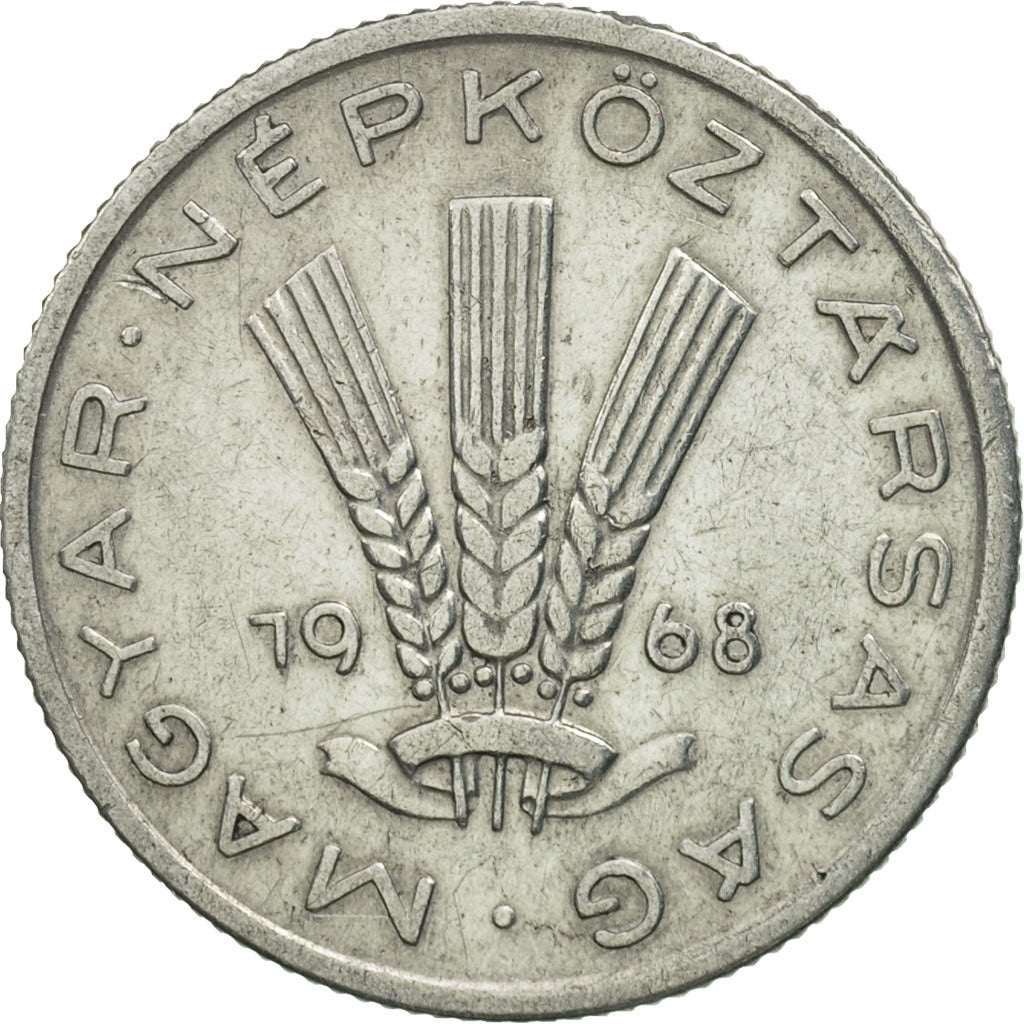 Coin, Hungary, 20 Fillér, 1968, Budapest, MS(63), Aluminum, KM:573