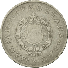Hungary, 2 Forint, 1960, Budapest, MS(60-62), Copper-nickel, KM:556