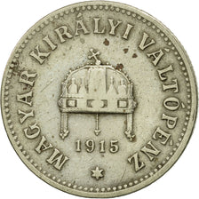 Münze, Ungarn, Franz Joseph I, 10 Filler, 1915, Budapest, VZ+
