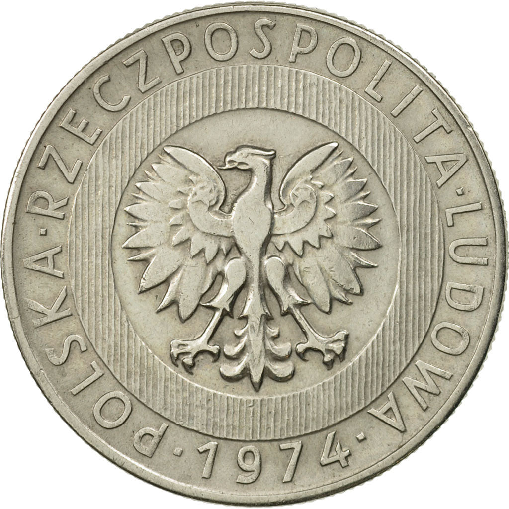 Monnaie, Pologne, 20 Zlotych, 1974, Warsaw, SPL, Copper-nickel, KM:67