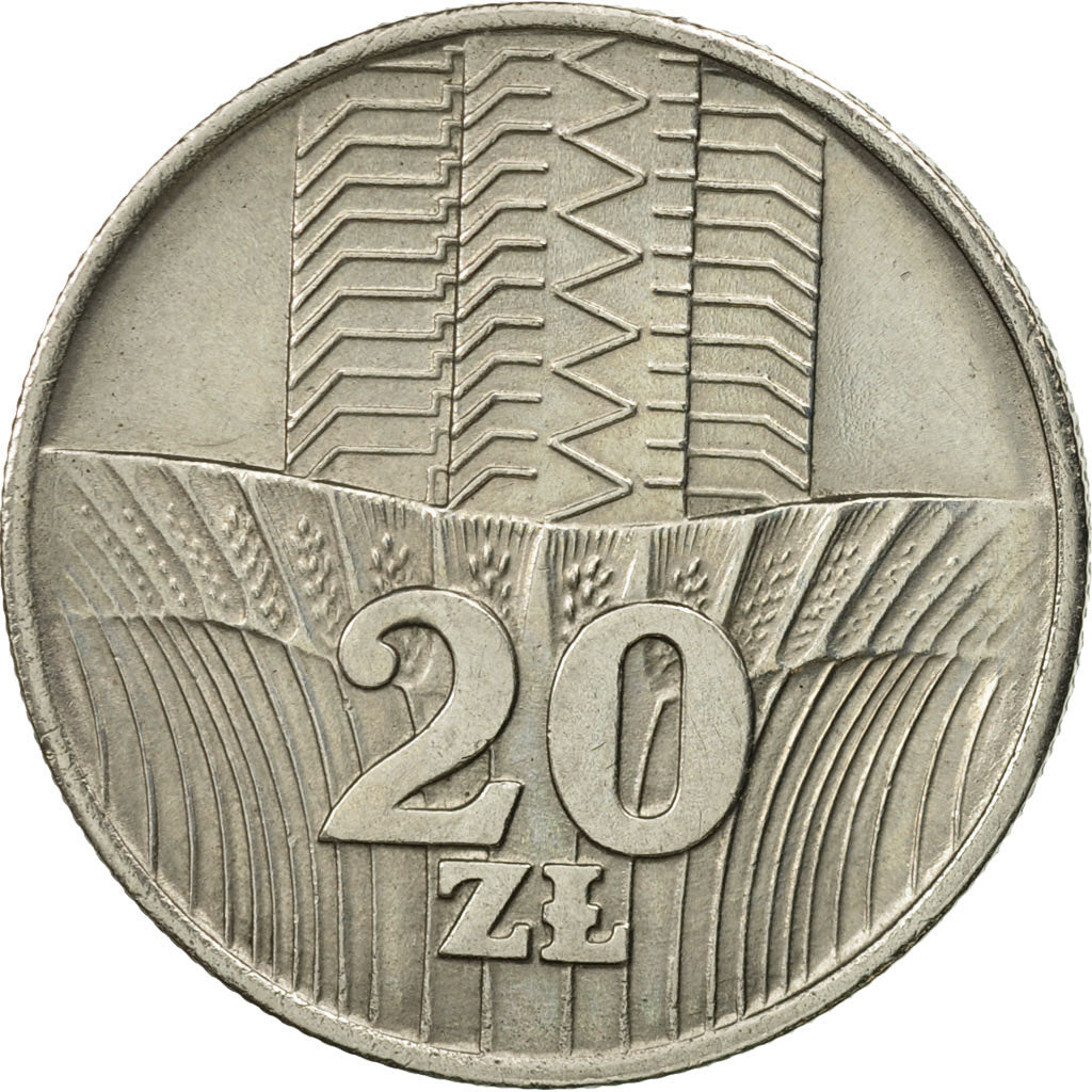 Poland, 20 Zlotych, 1973, Warsaw, MS(63), Copper-nickel, KM:67