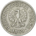 Moneta, Polska, Zloty, 1949, Warsaw, MS(63), Aluminium, KM:45a