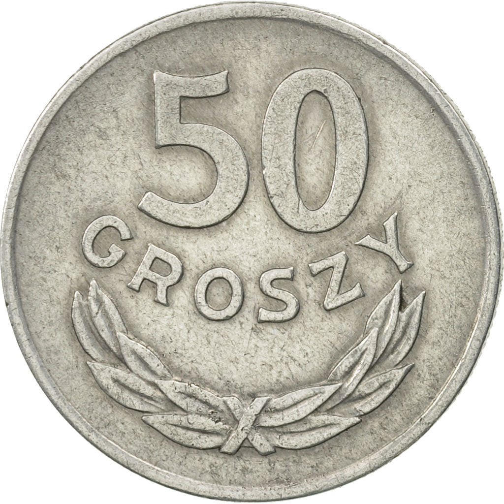 Moneta, Polonia, 50 Groszy, 1973, Warsaw, SPL, Alluminio, KM:48.1