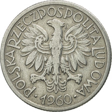Coin, Poland, 2 Zlote, 1960, Warsaw, MS(60-62), Aluminum, KM:46