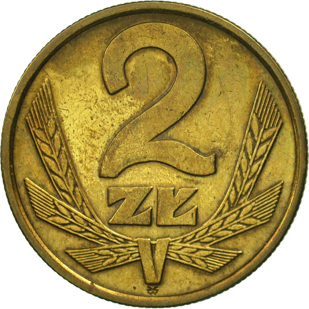 Moneda, Polonia, 2 Zlote, 1975, Warsaw, EBC, Latón, KM:80.1