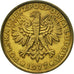 Moneda, Polonia, 2 Zlote, 1977, Warsaw, EBC, Latón, KM:80.1