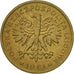 Moneda, Polonia, 2 Zlote, 1981, Warsaw, MBC+, Latón, KM:80.1