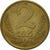 Moneda, Polonia, 2 Zlote, 1981, Warsaw, MBC+, Latón, KM:80.1