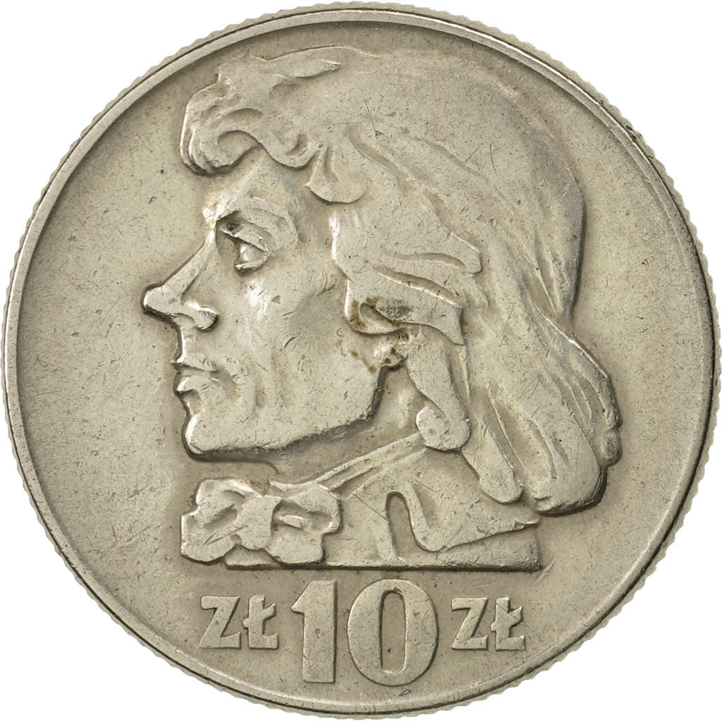 Pologne, 10 Zlotych, 1960, Warsaw, SUP+, Copper-nickel, KM:50