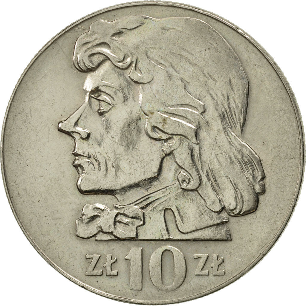Poland, 10 Zlotych, 1973, Warsaw, MS(60-62), Copper-nickel, KM:50a
