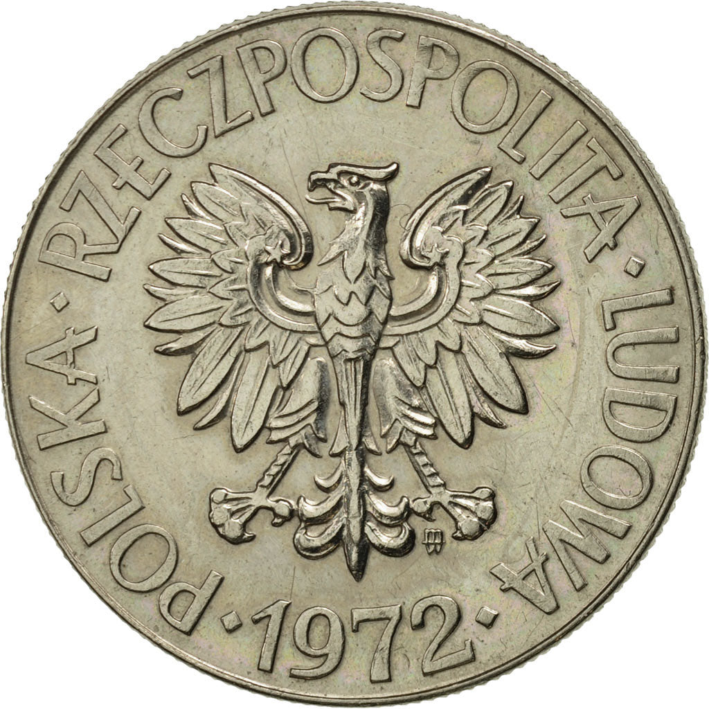 Monnaie, Pologne, 10 Zlotych, 1972, Warsaw, SUP+, Copper-nickel, KM:50a