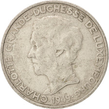 Moneta, Lussemburgo, Charlotte, 5 Francs, 1949, BB, Rame-nichel, KM:50