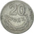 Moneda, Polonia, 20 Groszy, 1949, Warsaw, EBC, Aluminio, KM:43a