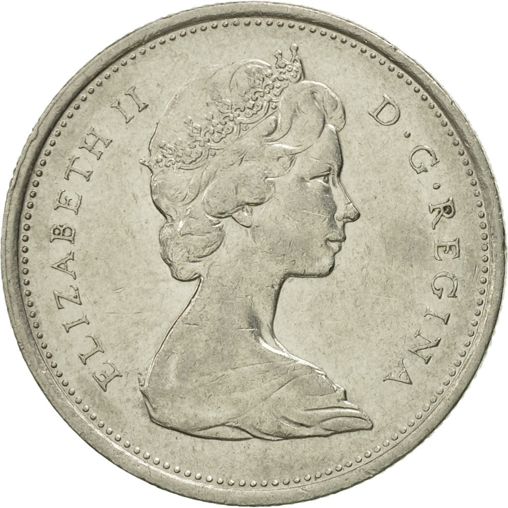 Moneta, Canada, Elizabeth II, 25 Cents, 1969, Royal Canadian Mint, Ottawa, SPL