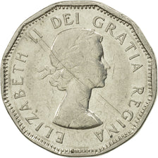 Coin, Canada, Elizabeth II, 5 Cents, 1962, Royal Canadian Mint, Ottawa