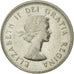 Coin, Canada, Elizabeth II, 5 Cents, 1964, Royal Canadian Mint, Ottawa