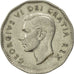 Moneda, Canadá, George VI, 5 Cents, 1949, Royal Canadian Mint, Ottawa, EBC+