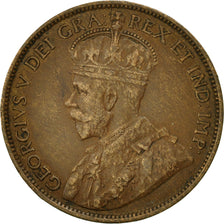 Monnaie, Canada, George V, Cent, 1913, Royal Canadian Mint, Ottawa, TTB, Bronze