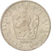 Moneta, Czechosłowacja, 5 Korun, 1966, AU(55-58), Miedź-Nikiel, KM:60