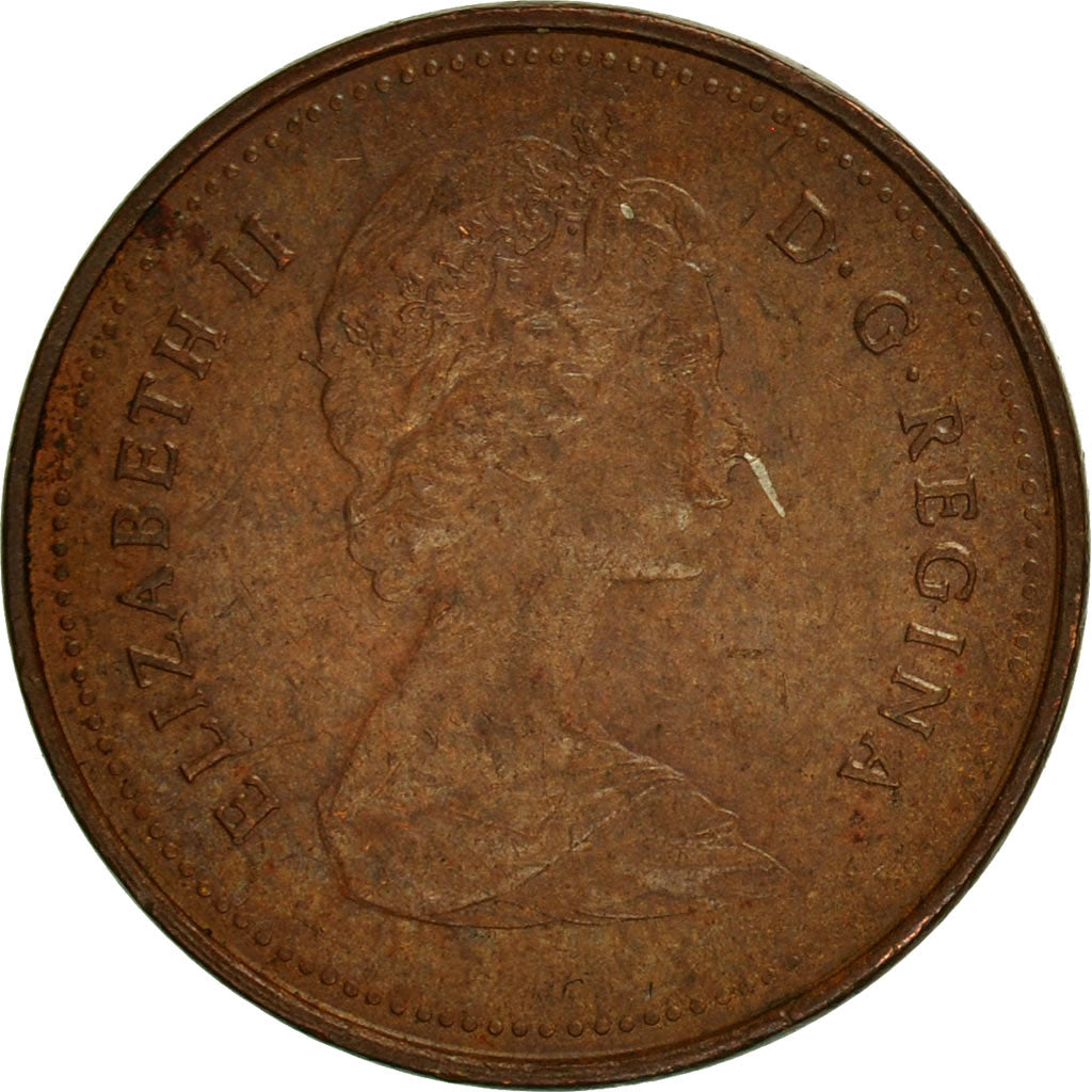 Coin, Canada, Elizabeth II, Cent, 1980, Royal Canadian Mint, Ottawa, EF(40-45)
