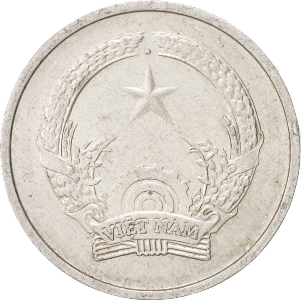 Vietnam, SOCIALIST REPUBLIC, Dong, 1976, SPL-, Alluminio, KM:14