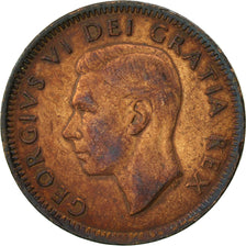 Coin, Canada, George VI, Cent, 1951, Royal Canadian Mint, Ottawa, EF(40-45)