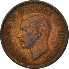 Moneda, Canadá, George VI, Cent, 1945, Royal Canadian Mint, Ottawa, MBC