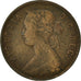 NEWFOUNDLAND, Large Cent, 1873, Royal Canadian Mint, TB, Bronze, KM:1