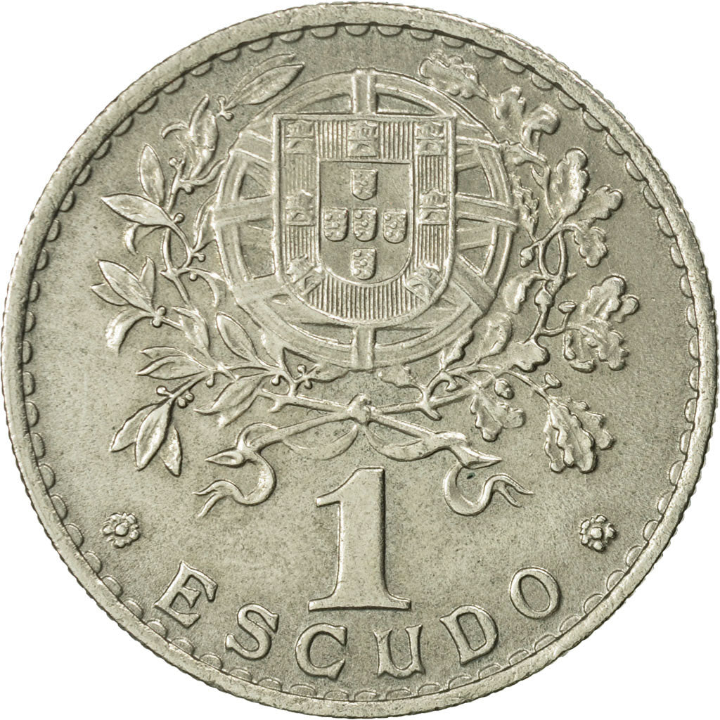 Coin, Portugal, Escudo, 1966, MS(60-62), Copper-nickel, KM:578