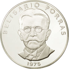 Coin, Panama, 5 Balboas, 1975, U.S. Mint, MS(64), Silver, KM:40.1a