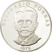 Coin, Panama, 5 Balboas, 1975, U.S. Mint, MS(64), Silver, KM:40.1a
