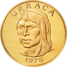 Monnaie, Panama, Centesimo, 1975, Franklin Mint, SPL+, Copper Plated Zinc