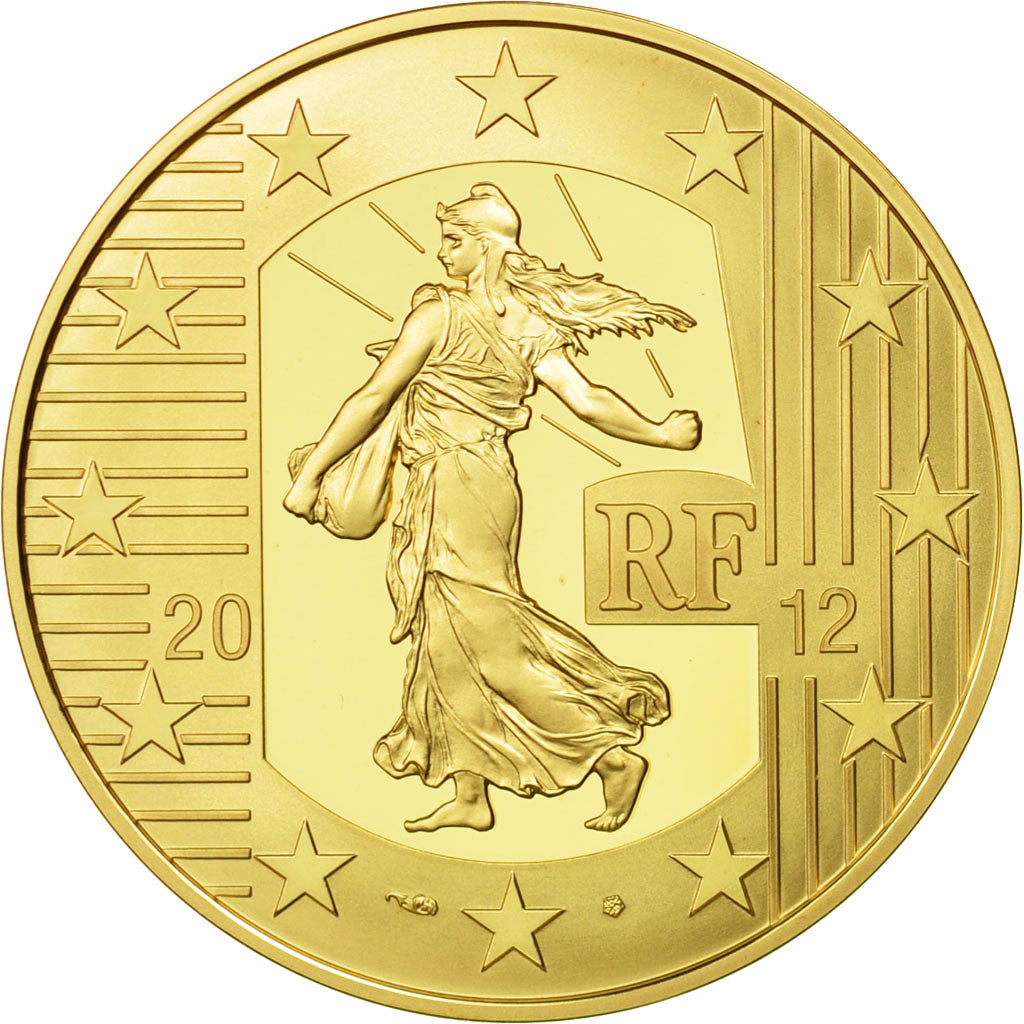 Monnaie, France, 100 Euro, Semeuse, 2012, FDC, Or, KM:1892