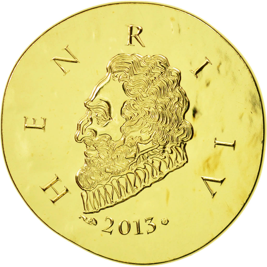 France, 50 Euro, Henri IV, 2013, MS(65-70), Gold