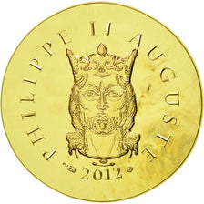 France, 50 Euro, Philippe Auguste, 2012, MS(65-70), Gold, KM:1858
