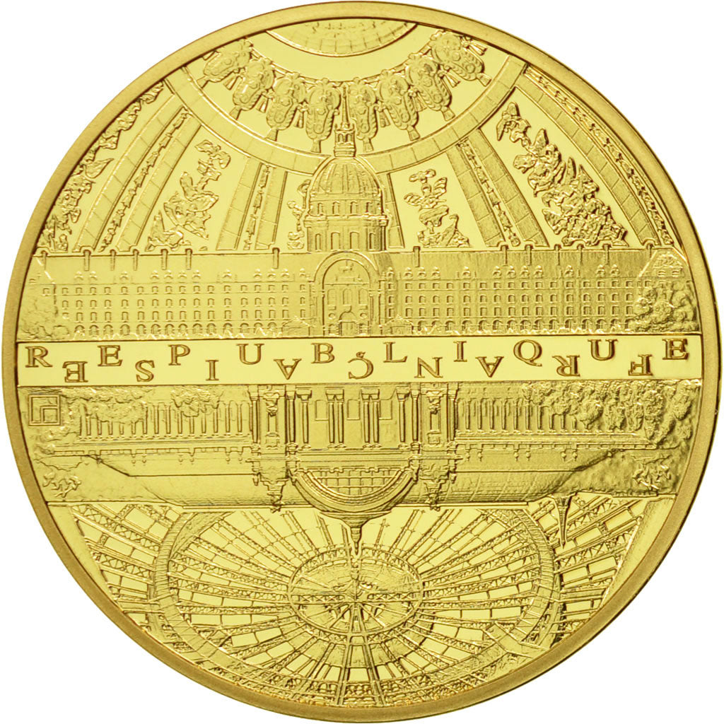 Frankreich, 50 Euro, UNESCO Rives de la Seine, 2015, STGL, Gold