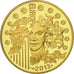 France, 50 Euro, Traité de l'Elysée, 2013, MS(65-70), Gold