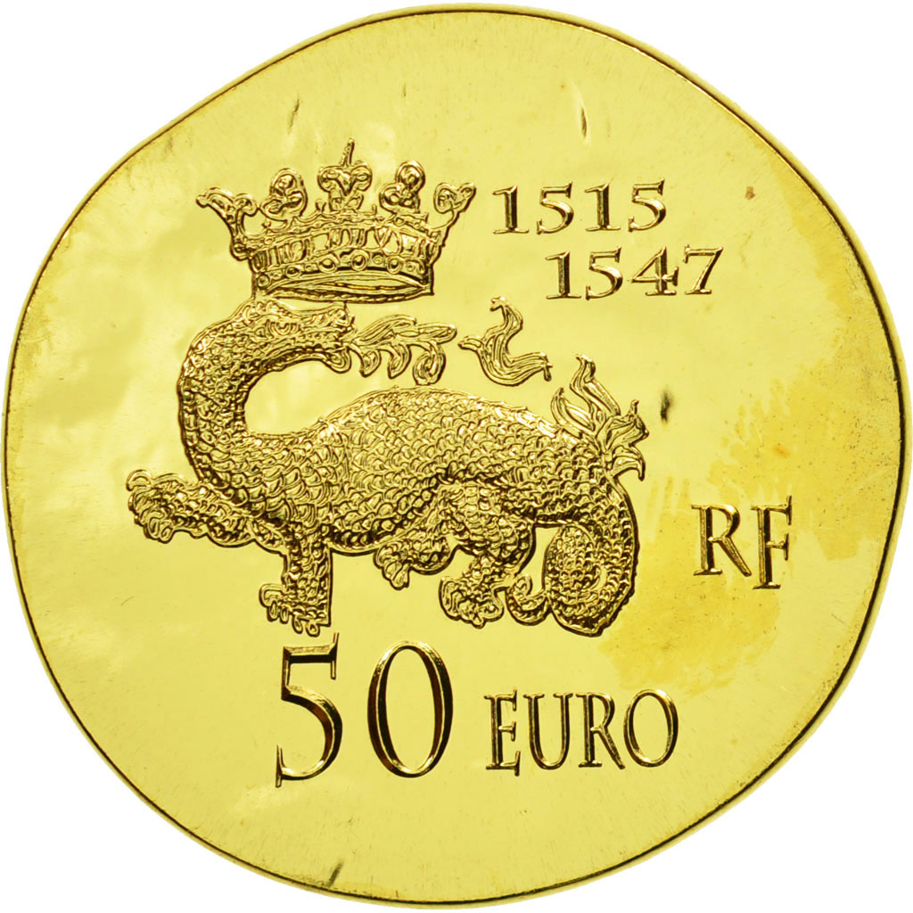 France, 50 Euro, François 1er, 2013, MS(65-70), Gold