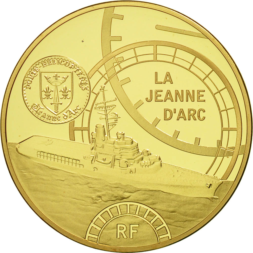 Coin, France, 50 Euro, Jeanne d'Arc, 2012, MS(65-70), Gold, KM:2083