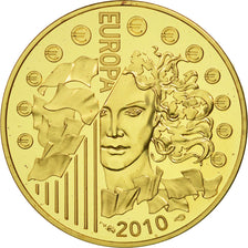 Coin, France, 50 Euro, Europa, 2010, MS(65-70), Gold, KM:1679