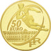 France, 50 Euro, Stade Toulousain, 2010, MS(65-70), Gold, KM:1721