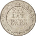 Polonia, 20 Zlotych, 1974, Warsaw, BB, Rame-nichel, KM:70