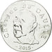 France, Monnaie de Paris, 10 Euro, Charles De Gaulle, 2015, MS(65-70), Silver
