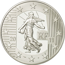 Monnaie, France, Monnaie de Paris, 10 Euro, Starter Kit, 2011, FDC, Argent