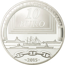 France, Monnaie de Paris, 10 Euro, Colbert, 2015, MS(65-70), Silver