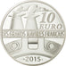 France, Monnaie de Paris, 10 Euro, Gironde, 2015, MS(65-70), Silver