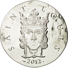 Moneda, Francia, Monnaie de Paris, 10 Euro, Saint Louis, 2012, FDC, Plata