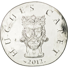 France, Monnaie de Paris, 10 Euro, Hugues Capet, 2012, MS(65-70), Silver