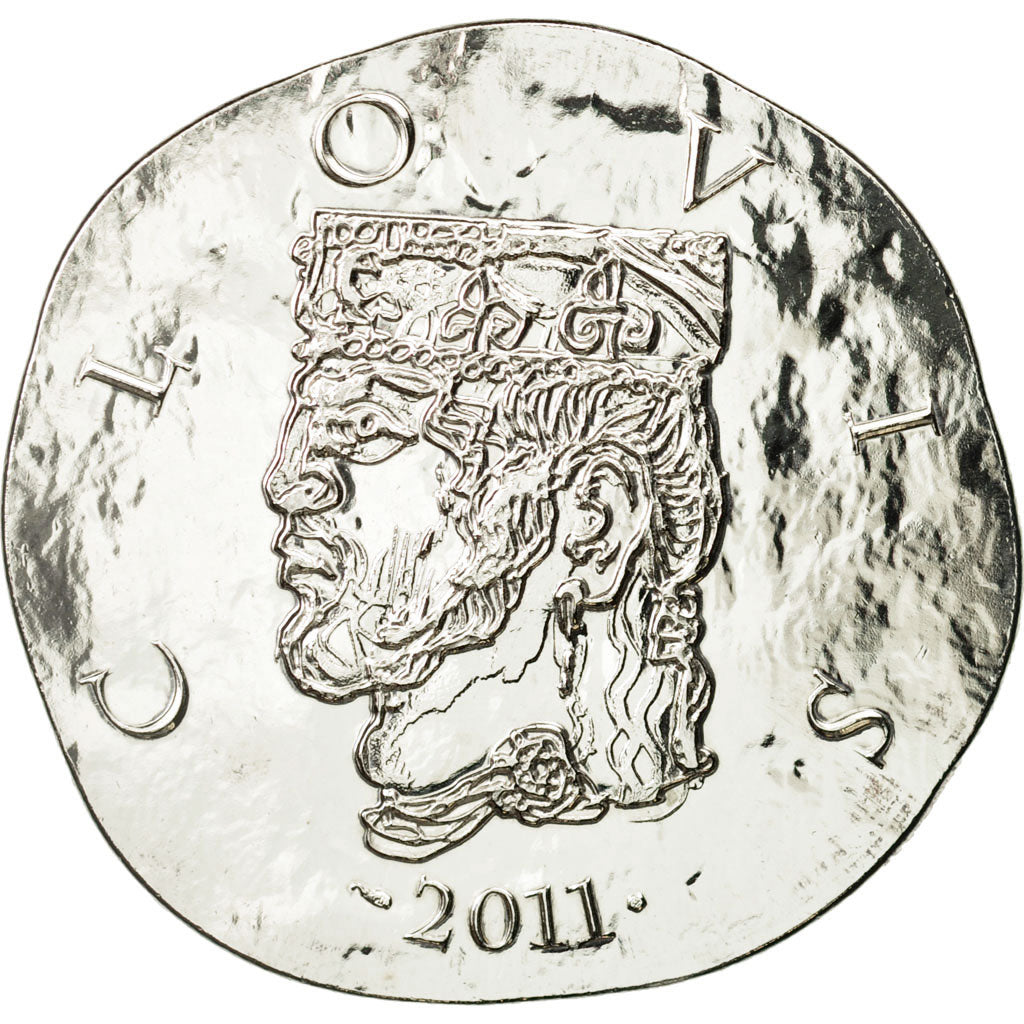 France, Monnaie de Paris, 10 Euro, Clovis, 2011, MS(65-70), Silver, KM:1800