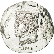 France, Monnaie de Paris, 10 Euro, Clovis, 2011, MS(65-70), Silver, KM:1800